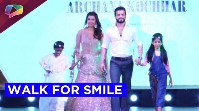 'Television stars walk at Smile Foundation Fashion Show'