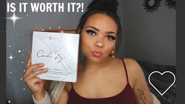 'HONEST CARLI BYBEL DELUXE PALETTE REVIEW'