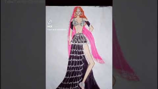 'fashion sketches design by angel neha 0.1 k'