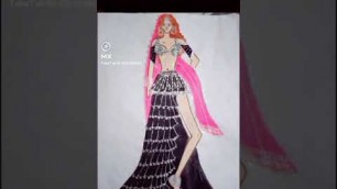 'fashion sketches design by angel neha 0.1 k'