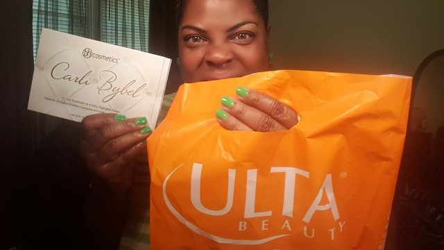 'Ulta Beauty Haul & Carli Bybel Eyeshadow Pallette.'