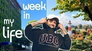 'Week in my Life in Vancouver | UBC studying, fashion show, sports, work-life balancing'