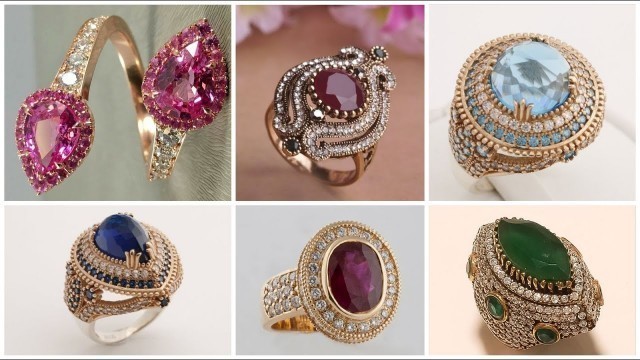 '75+ Stunning/ Elegant Rings Designs/Stones Rings Designs By Fashion Beauty'