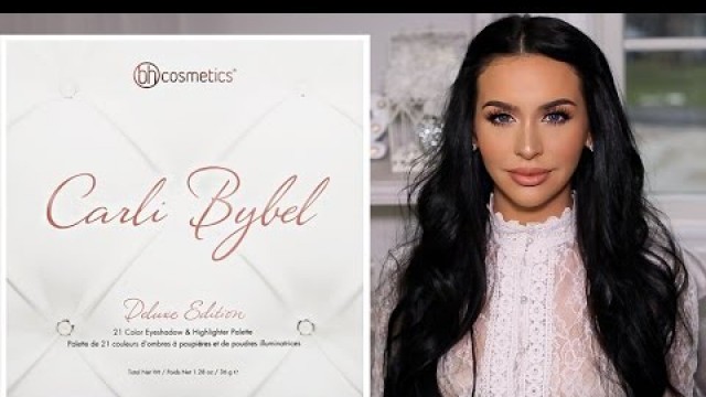 'CARLI BYBEL DELUXE EDITION PALETTE | FIRST LOOK & SWATCHES!'