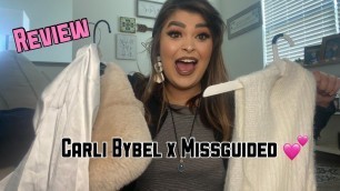 'MISSGUIDED X CARLI BYBEL HAUL + REVIEW | 2021'