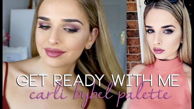 'Wedding Guest Look w/ Carli Bybel palette | GRWM ♡'