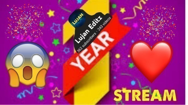 '*LIVE* One year channel anniversary!!! (Gift card giveaway!!!) (Fashion shows and scrims with subs!)'