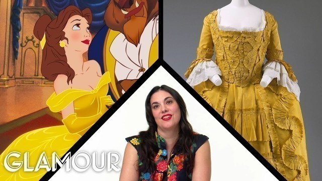 'Fashion Expert Fact Checks Belle from Beauty and the Beast\'s Costumes | Glamour'