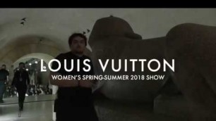 'The Louis Vuitton | Women’s Spring-Summer 2018 Fashion Show At The Louvre | Exclusive'