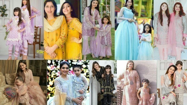 'Mother And Daughter Same Dresses Designs Ideas 2021 || By Fashion Beauty'