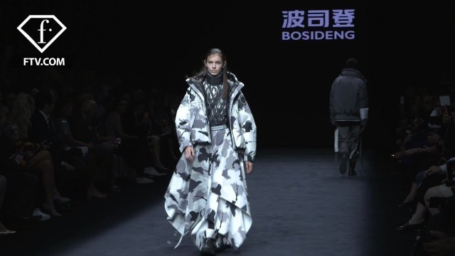 'Bosideng debuts at Milan Fashion Week S/S 20 | FashionTV | FTV'