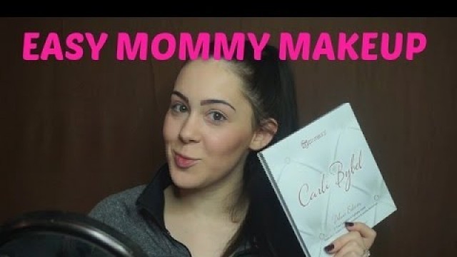 'Easy Quick Mommy Makeup Tutorial ft Carli Bybel Deluxe Palette'