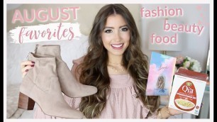 'AUGUST FAVORITES 2019 | fashion, beauty, + food!'