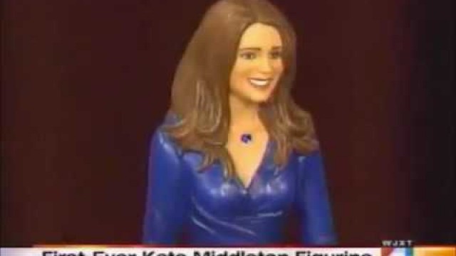 'Future Princess Kate Middleton Fashion Figurine Collection by Hamilton Collection WJXT'