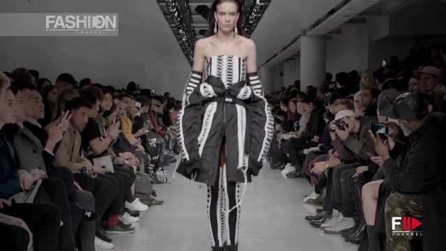 'Alexandra Karpova for KTZ at London Fashion Week Fall 2017 Menswear'