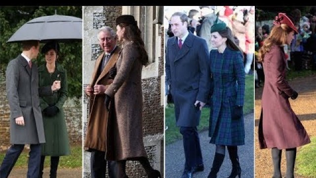 'All of Kate Middleton\'s Christmas Day outfits as she prepares for the festive season with the royals'