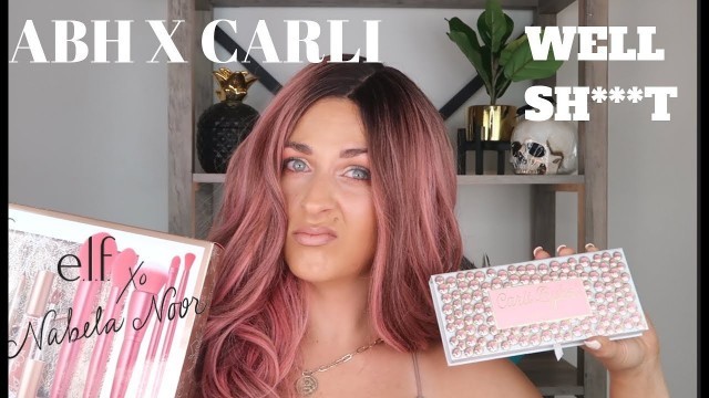 'ABH X CARLI BYBEL REVIEW COMPARISONS | SAME AS SOFT GLAM?ELF X NABELA| ANASTASIA BEVERLY HILLS CARLI'