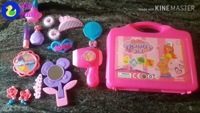 'Toy fashion beauty set pink for girls'