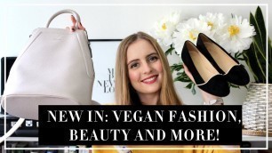 'NEW IN: VEGAN FASHION, BEAUTY AND MORE! | Marta Canga'