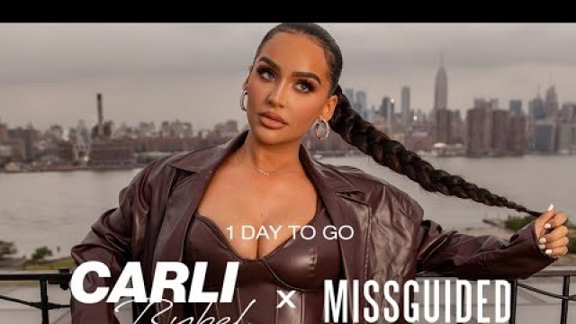 'FOLLOW ME AROUND: CARLI BYBEL x MISSGUIDED Photoshoot!'