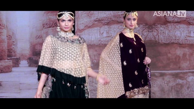 'Asiana Bridal Show London Catwalk 2017 - Khushboo\'s Bespoke fabrics'