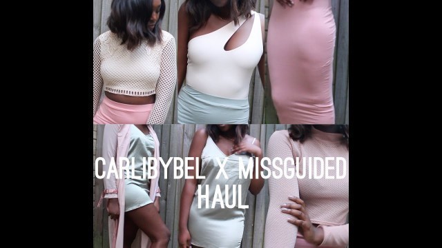 'CARLI BYBEL x MISSGUIDED TRY ON HAUL/REVIEW'