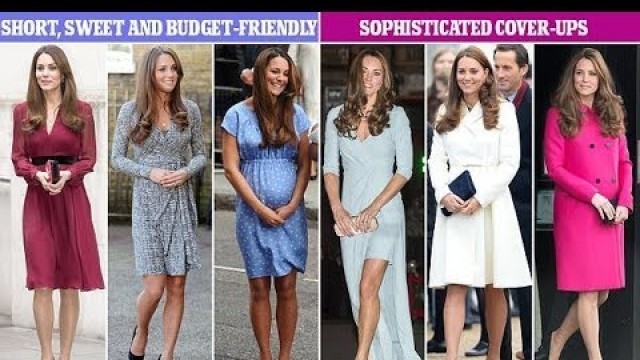 'Kate Middleton pregnancy fashion'