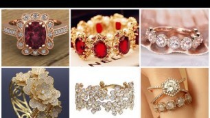 '50+ Stunning/ Elegant Rings Designs/Stones Gold Rings Designs By Fashion Beauty'