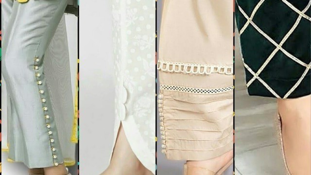 'Designing On Trouser||New And Stylish Trouser Designs||Fashion beauty 786'