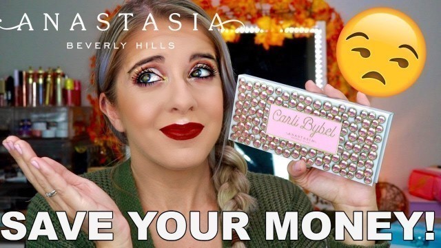 'No Bullsh*t Honest Review || CARLI BYBEL X ABH PALETTE'