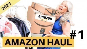 'AMAZON HAUL 2021 ( Stretchy Jeans, T Shirts & Fashion Styles for Mature Women Over 50 )'