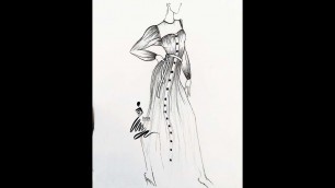 'Dress design sketches & fashion sketches'