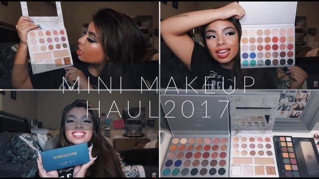 'MIN MAKEUP HAUL | JACLYN HILL, CARLI BYBEL, ABH, & MORE | Nasiya Diaz'