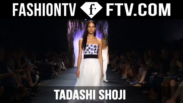 'Tadashi Shoji Spring 2016 Runway @ New York Fashion Week | FTV.com'