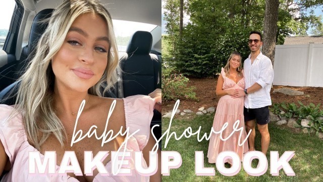 'BABY SHOWER MAKEUP GRWM: including Carli Bybel x Il Makiage & Charlotte Tilbury'