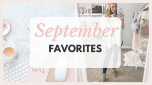 'September Favorites | Fall Fashion, Beauty, and Lifestyle Favorites | Amanda John'