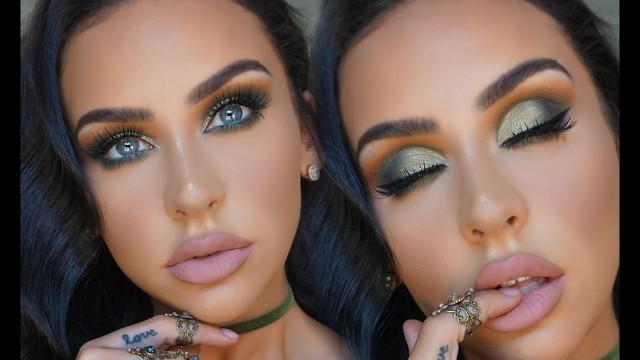 'OLIVE SMOKEY EYE: ABH SUBCULTURE PALETTE | Carli Bybel'