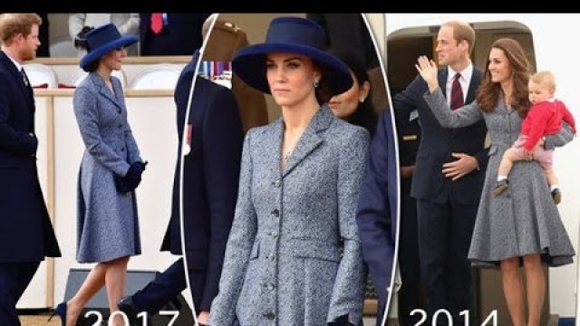 'Kate Middleton recycles Michael Kors Coat March 2017'