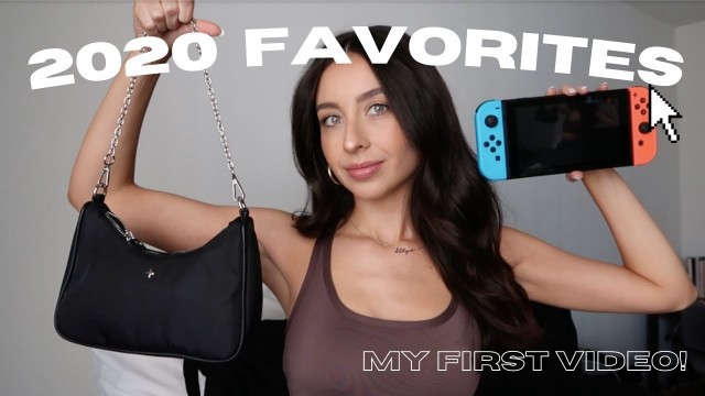 '2020 FAVORITES | fashion, beauty, apps + my first video!'