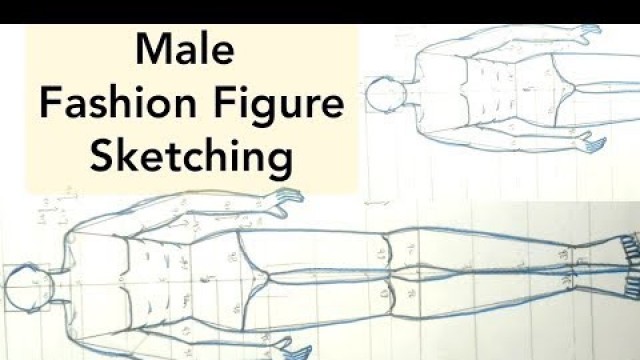 'Male Fashion Sketching ll How to make male figure ?'