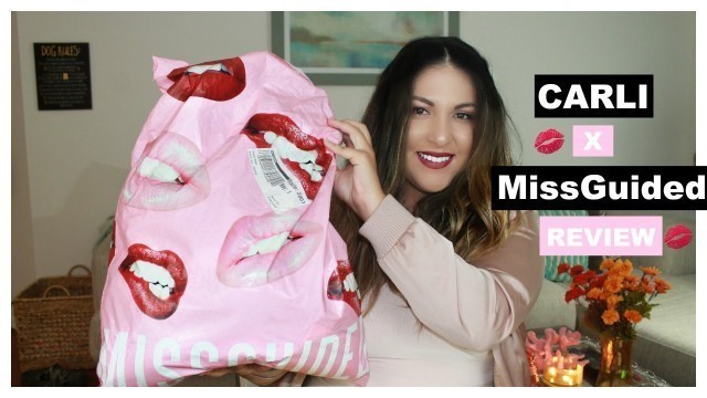 'Carli Bybel x MissGuided Haul | REVIEW + SIZING'