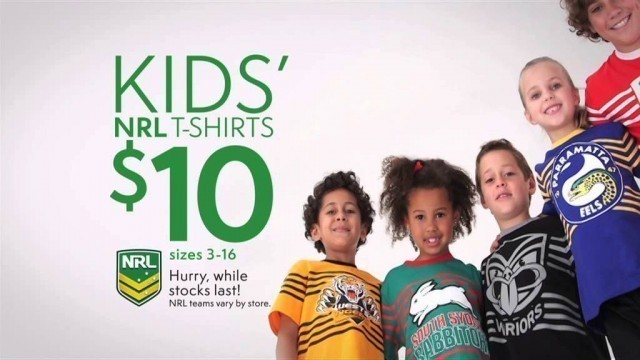 'Best & Less NRL Kids Fashion Television Commercial'