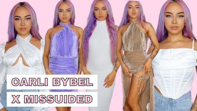 'Carli Bybel x Missguided Try On Haul'