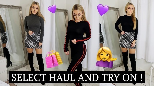 'SELECT FASHION HAUL & TRY ON! LAUREN FAYE.'