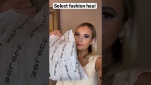 'Select fashion haul! The cutest tops and dressed 