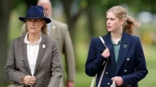 'Lady Louise Windsor following Kate Middleton with fashion choices'