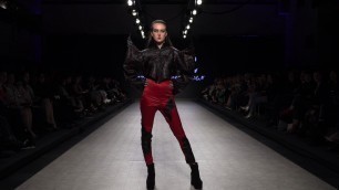 'Alumna Myrthe van der Leden at Vancouver Fashion Week'