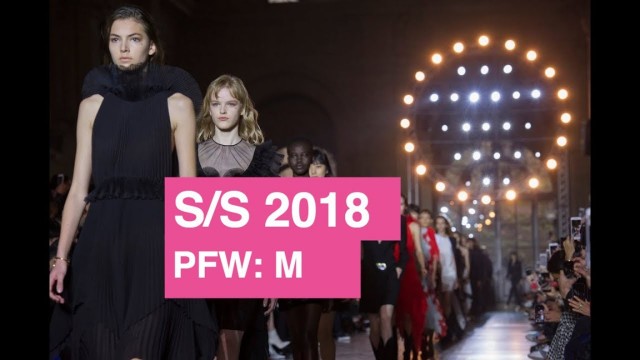 'Givenchy Spring / Summer 2018 Mens/Women\'s Runway Show | Global Fashion News'