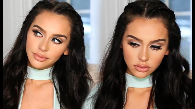 '2 EASY Romantic Hair Styles | Carli Bybel'