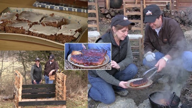 'Dutch Oven EASY Ribs, Compost Bin & Molasses Cake (Episode #343)'